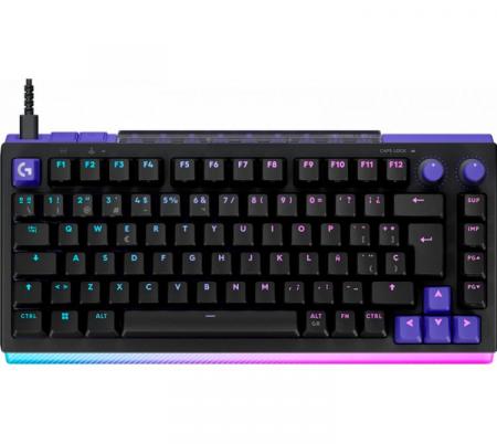 Teclado Mecanico Logitech G512 X 75% 8000Hz RGB LightSync Black USB-C
