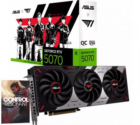 Placa de Video ASUS T1 GeForce RTX 5070 12GB GDDR7 OC