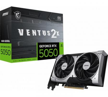 Placa de Video MSI GeForce RTX 5050 8GB VENTUS 2X OC