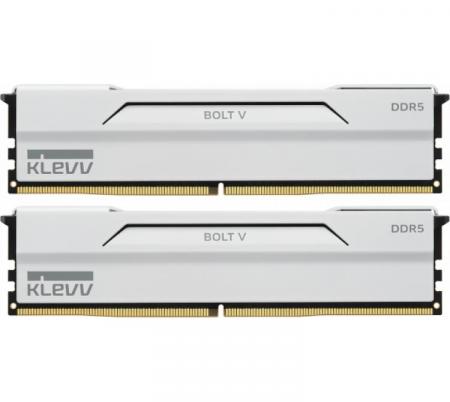 Memoria KLEVV DDR5 32GB (2X16GB) 6400MHz BOLT V White CL30