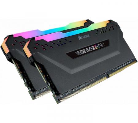 Memoria Corsair DDR4 32GB (2x16GB) 3200MHz Vengeance RGB PRO Black CL16