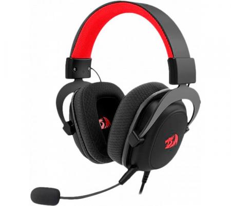 Auriculares Redragon Zeus Lite H510 Jack 3.5 + Adaptaror Y incluido Black