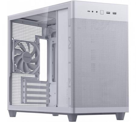 Gabinete ASUS PRIME AP201 TG White Vidrio Templado