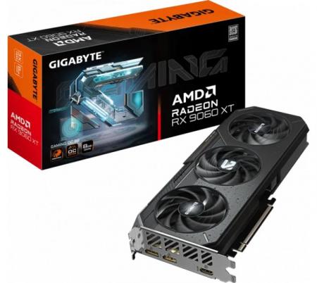 Placa de Video Gigabyte Radeon RX 9060 XT 8GB GDDR6 GAMING OC