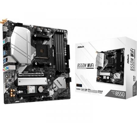 Mother AsRock B550M WiFi AM4