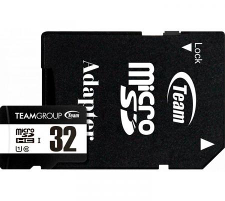 Memoria Micro SDHC Team UHS-I 32GB 100MB/s Clase 10 con Adaptador