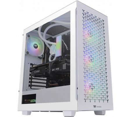 Gabinete Thermaltake V350 TG ARGB AIR SNOW 3x120mm ARGB Vidrio Templado