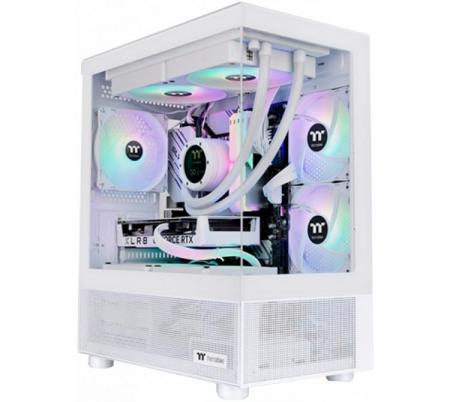 Gabinete Thermaltake View 170 Snow 3x120mm ARGB Fans Vidrio Templado - OUTLET