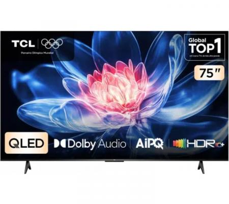 Smart TV TCL 75'' QLED UHD 4K 75T6C Google TV