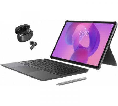 Tablet Lenovo Idea Tab Pro 12.7" 3K 144Hz Octa-Core 8GB 256GB Android 14 + Keyboard + Precision Pen + Auricular BT Moto Buds
