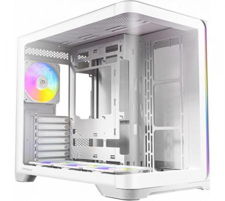 Gabinete Antec C5 Curve ARGB White 4x120mm ARGB PWM Fan Vidrio Templado Curvo