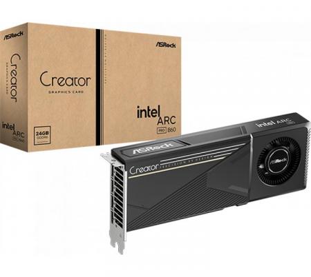 Placa de Video Asrock Intel ARC Pro B60 Creator 24GB GDDR6 AI