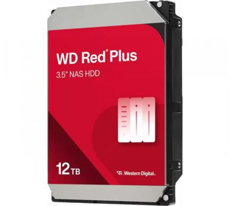 Disco Rigido WD 12TB Red Plus NAS 512MB SATA 7200RPM