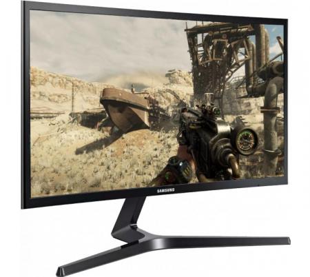 Monitor Curvo Gamer Samsung 24" G50 144Hz Full HD VA FreeSync - Usado en evento
