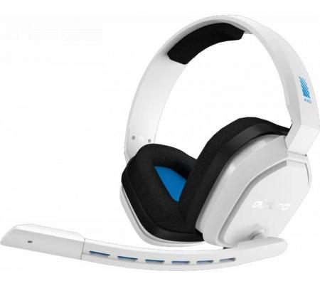 Auriculares Logitech Astro A10 White Blue PS4 Switch XBOX PC* - Usado en evento