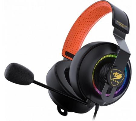 Auriculares Cougar Phontum Pro Prix 7.1 Virtual ENC RGB - Usado en evento