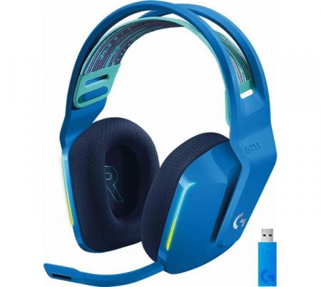 Auriculares Inalambricos Logitech G733 Lightspeed RGB Blue* - Usado en evento