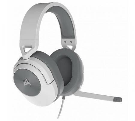 Auriculares Corsair HS55 White Surround Dolby Audio 7.1 PC/MAC/SWITCH/PS5 - Usado en evento