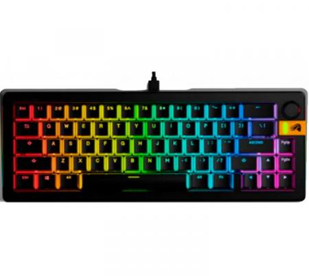 Teclado Mecanico Glorious GMMK3 HE 75% RGB Hall Efect 8K Hz Black US - Usado en evento