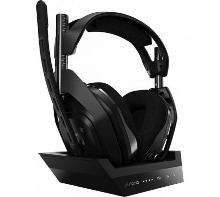 Auriculares Logitech Astro A50 Wireless Lightspeed Black PC/PS4/PS5 - Usado en evento