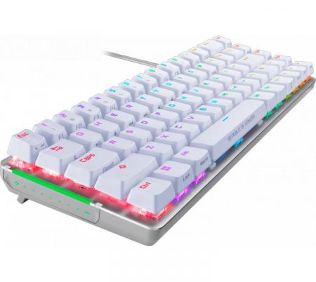 Teclado Mecanico ASUS ROG Strix M602 Falchion Ace RGB White US Switch Brown - Usado en evento