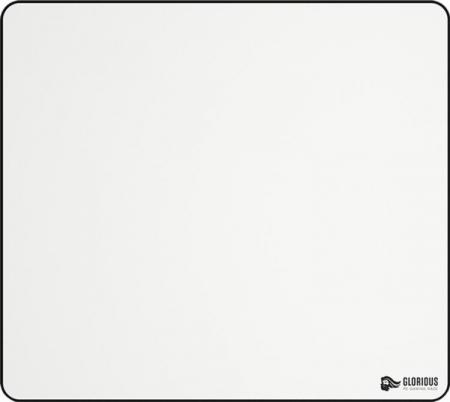 Mouse Pad Glorious XL Heavy White Edition 460x410mm - Usado en evento