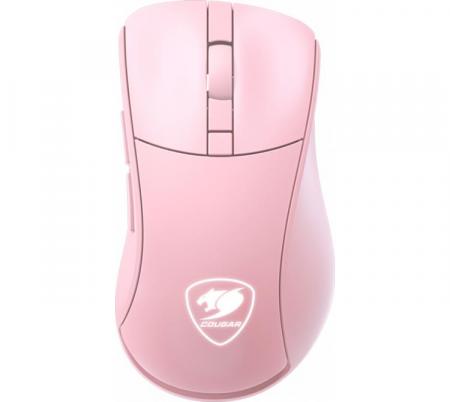 Mouse Cougar Surpassion RX Wireless 2.4Ghz Pink RGB PMW 3330 20Hs - Usado en evento