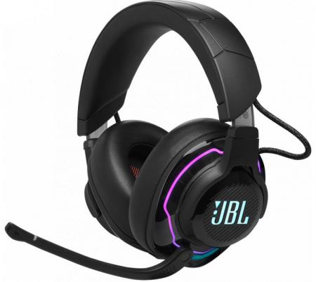 Auriculares JBL QUANTUM 910 Wireless 2.4Ghz Bluetooth 5.2 Dual Connect USB-C RGB 40Hs PC/PS4/PS5/XBOX - Usado en evento