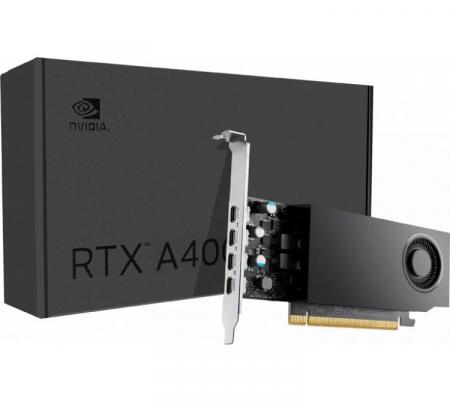 Placa de Video PNY QUADRO RTX A400 4GB GDDR6 Single Slot SFF