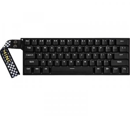 Teclado Magnetico Aula 60HE Mini 8000Hz Wireless 2.4Ghz Bluetooth 5.0 Black RGB USB-C