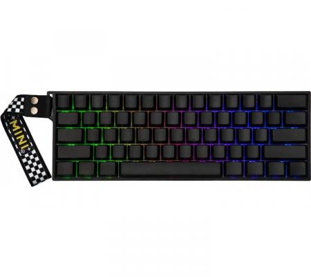 Teclado Magnetico Aula 60HE Mini PRO 8000Hz Wireless 2.4Ghz Bluetooth 5.0  Black RGB USB-C