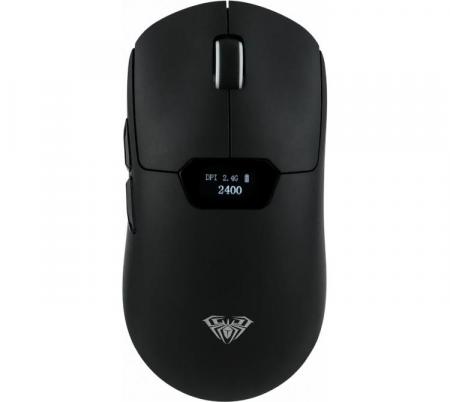 Mouse Aula SC390 PRO Wireless 2.4Ghz Bluetooth Ultraligero Black USB-C