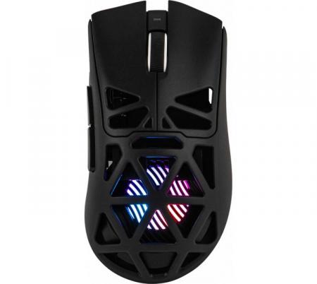 Mouse Aula SC620 Wireless 2.4Ghz Bluetooth Ultraligero Black USB-C